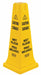 Safety Cone Yellow HDPE 26 in H