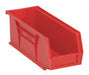 E1526 Hang and Stack Bin Red PP 4 in