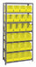 E1503 Bin Shlvng 18inx75inx36in Yellow