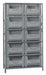 F1001 Bin Shlvng 18inx75inx42in Gray