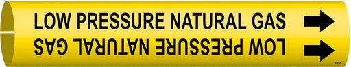 Pipe Marker Low Pressure Natural Gas