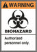 Safety Label 5 inx3 1/2 in Vinyl PK5
