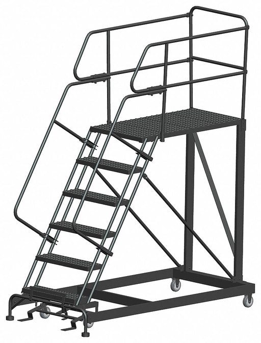 M8933 Roll Work Platform Steel Single 60 In.H