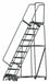 Lockstep Rolling Ladder Steel 100 In.H