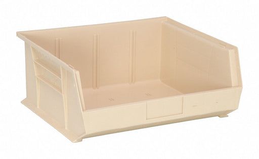 F0607 HangandStackBin 14.75inL 16.5inW Plastic