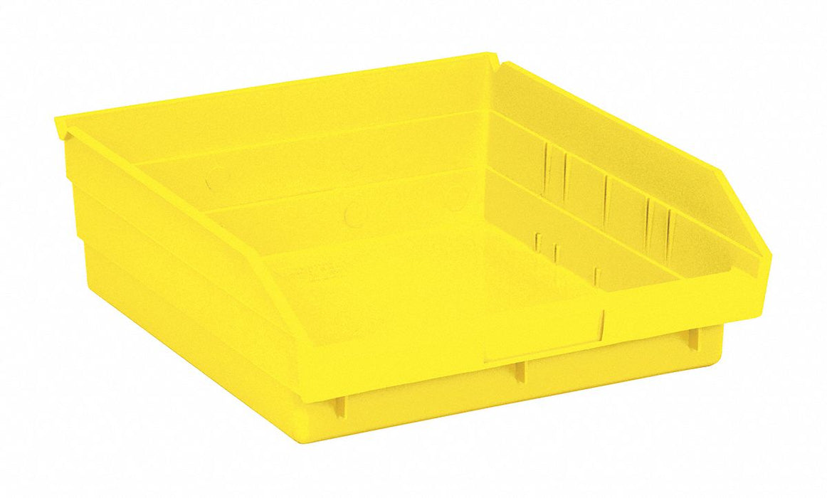 F0616 ShelfBin 11.625inL 11.125inW Plastic