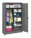 Storage Cabinet 78 x48 x18 MdGry 5Shlv