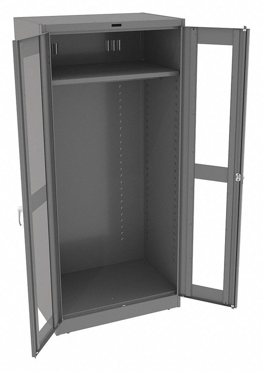 E4471 Storage Cabinet 78 x36 x24 MdGry 1Shlv