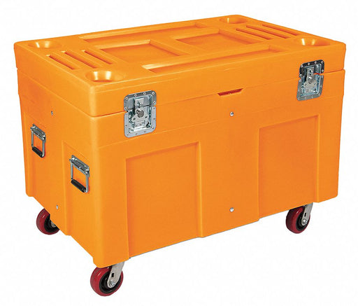 MobileStrgTrunk 30in 45in Plstc Orange