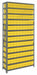Bin Shlvng 18inx75inx36in Yellow