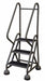 F2128 Rolling Ladder Hndrl Platfm 27 In H
