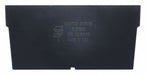 BinDivider 5.5inL Plastic Black PK50
