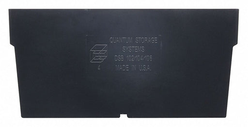 BinDivider 5.5inL Plastic Black PK50