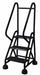 F2128 Rolling Ladder Hndrl Platfm 27 In H