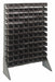 F1609 BinRailFlrRck 15inx54inx36in LdCp 50 lb