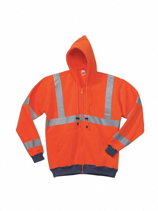 Hooded Sweatshirt 100 per PET Orange 2XL