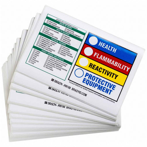 HMIGLabel 4inH 5-7/8inW Paper PK100