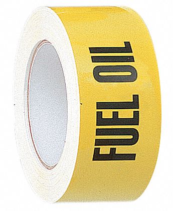 Pipe Marker Fuel Oil 2 in W