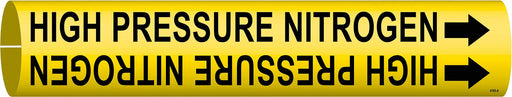 Pipe Marker High Pressure Nitrogen
