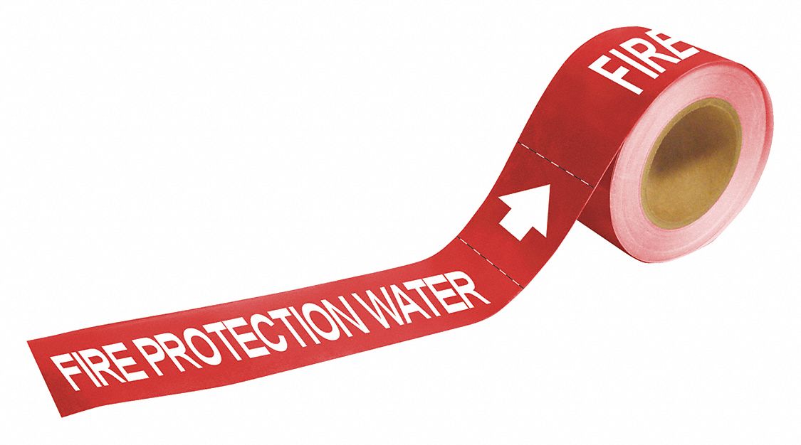 Pipe Marker Fire Protection Water