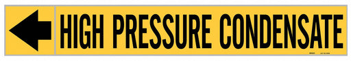Pipe Marker High Pressure Condnsate