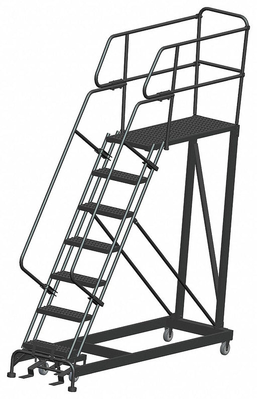 M8935 Roll Work Platform Steel Single 70 In.H