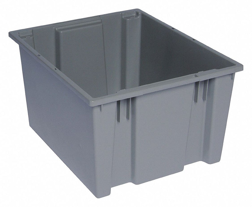 E1881 Stckng NstngTote 19.5inL 15.5inW Gray