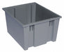 E1881 Stckng NstngTote 19.5inL 15.5inW Gray