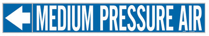Pipe Mrkr Medium Pressure Air 2in H