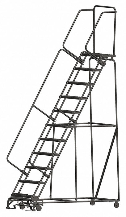 Lockstep Rolling Ladder Steel 110 In.H