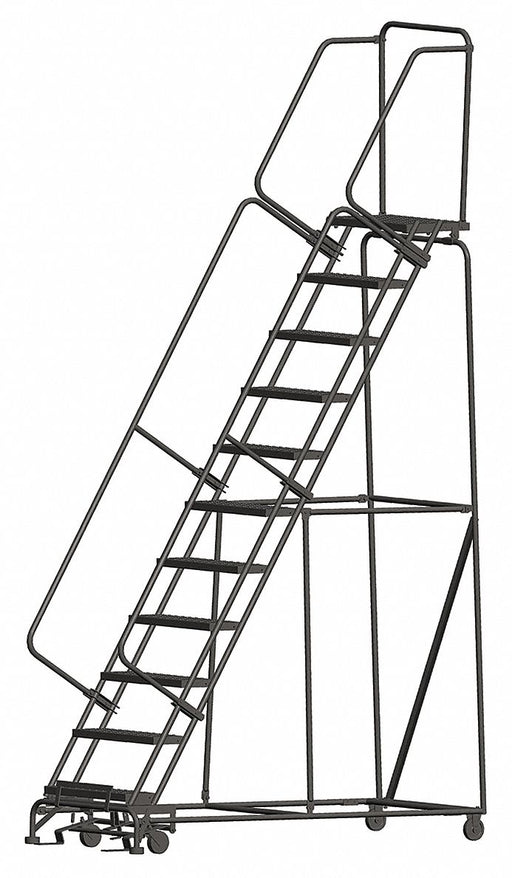 Lockstep Rolling Ladder Steel 110 In.H