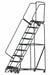Lockstep Rolling Ladder Steel 90 In.H