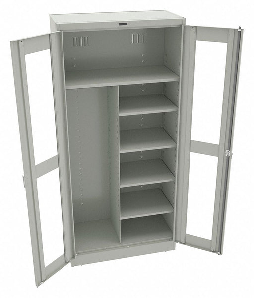 Storage Cabinet 78 x36 x18 LtGry 5Shlv
