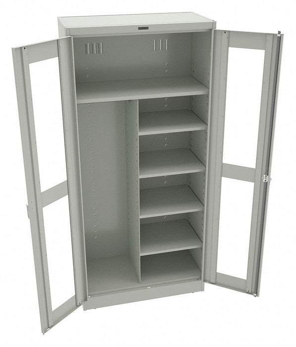 Storage Cabinet 78 x36 x18 LtGry 5Shlv