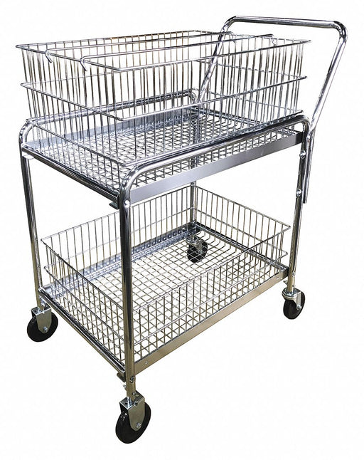 Mail Cart 33 L 20 W 37-1/2 H