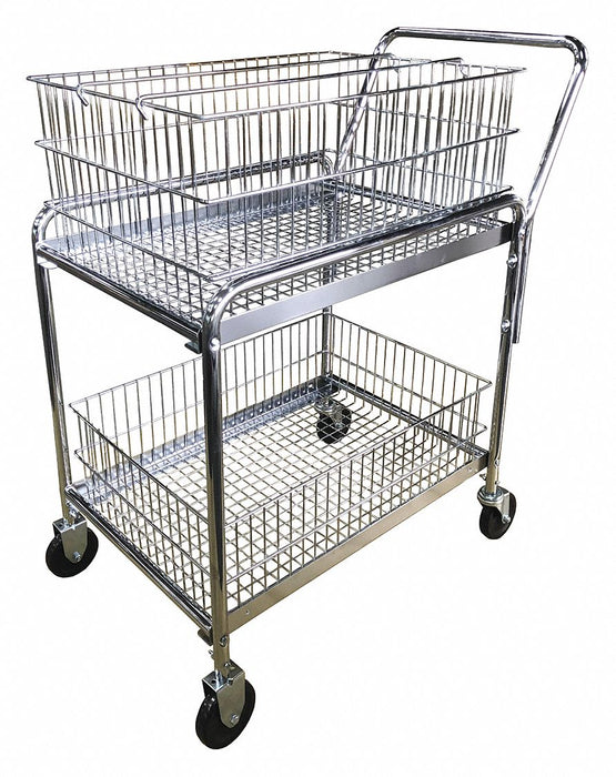 Mail Cart 33 L 20 W 37-1/2 H