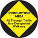 Slip-Gard Round Floor Sign 17 X17 