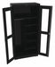Storage Cabinet 78 x36 x18 Black 5Shlv