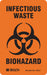 Biohazard Lbl 3inx1 17/20in Paper PK100