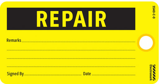 Tag Yellow Cardstock 3inH 5-3/4inW PK25