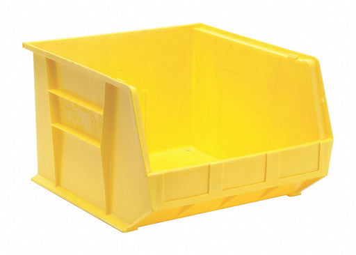 F0611 HangandStackBin 18inL 16.5inW Plastic
