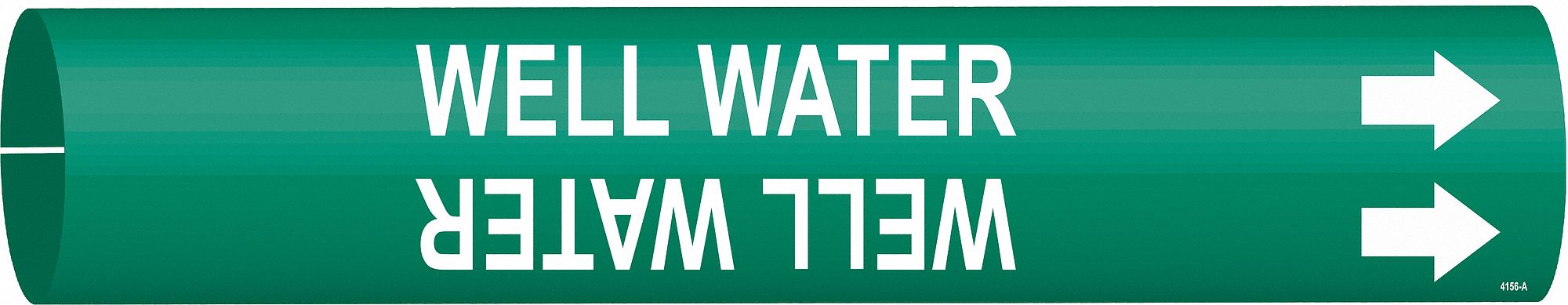 Pipe Marker Well Water 13/16in H 4/5in W