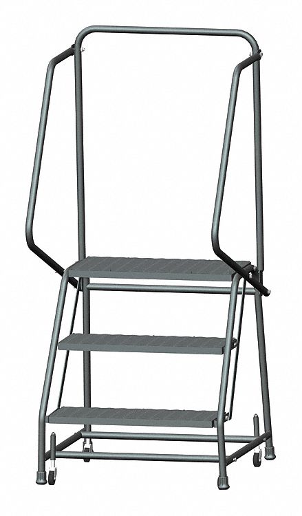 Rolling Ladder Steel 28-1/2 In.H