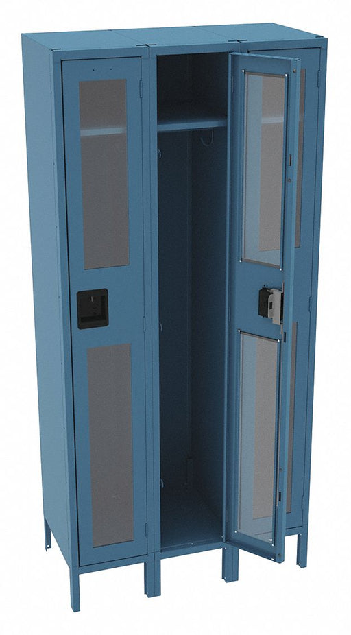 Wrdrb Lckr 1x3Lckr Blue 78 x36 x18 Assm