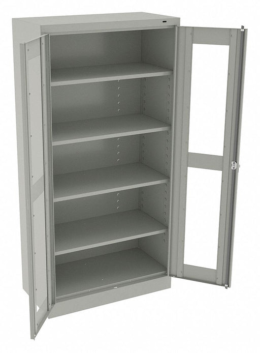 E4463 Storage Cabinet 72 x36 x24 LtGry 4Shlv