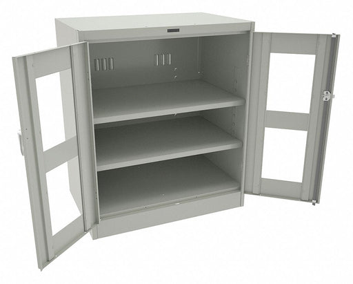 Storage Cabinet 42 x36 x24 LtGry 2Shlv