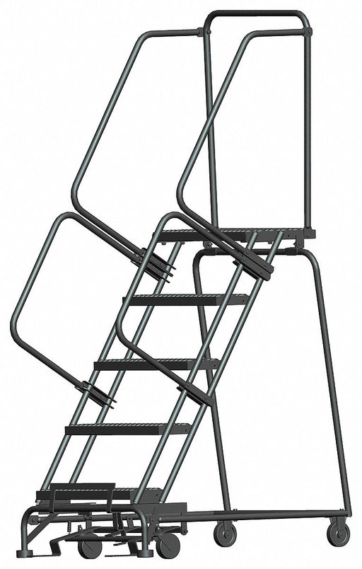 Lockstep Rolling Ladder Steel 50 In.H