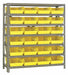 E1513 Bin Shlvng 12inx39inx36in Yellow