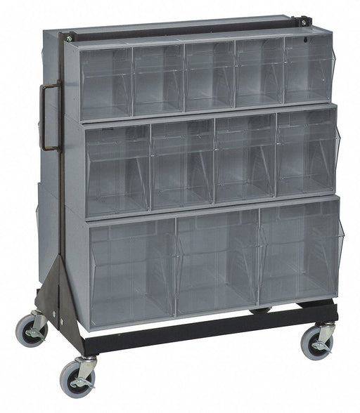 Bin Storage Rack Powder Coated 28 in