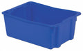Stk and Nest Ctr Blue Solid Polyethylene